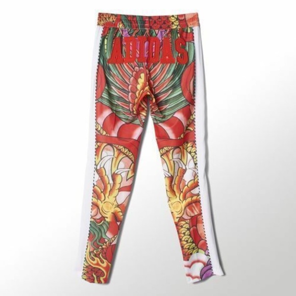 ADIDAS Women’s Rita Ora Dragon Print Pants Size S - Picture 5 of 11